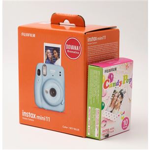 Фотокамера моментальной печати Instax Mini 11 + фото бумага instax mini Fujifilm