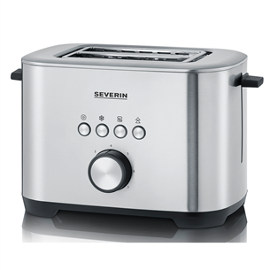 Severin, 800 W, nerūsējošā tērauda - Tosteris AT2510