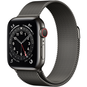 Viedpulkstenis Apple Watch Series 6 Steel (40 mm) GPS + LTE