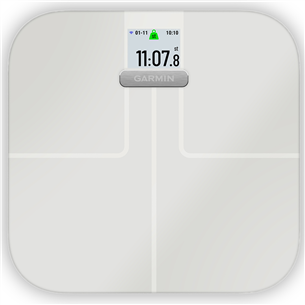 Garmin Index Smart Scale S2, līdz 181.4 kg, balta - Diagnostiskie svari