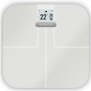 Garmin Index Smart Scale S2, up to 181.4 kg, white - Smart scale