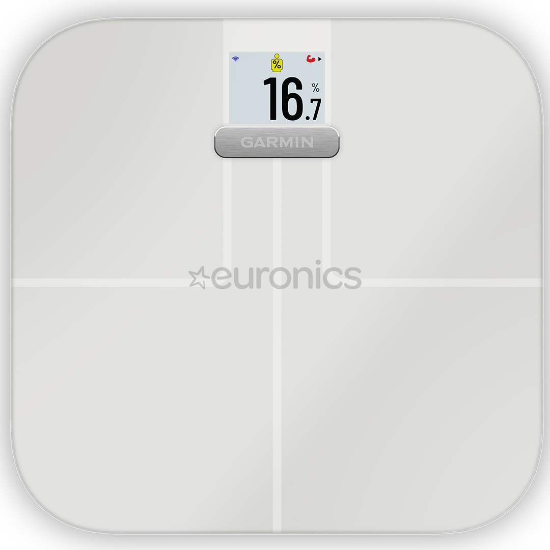 Garmin Index Smart Scale S2, līdz 181.4 kg, balta - Diagnostiskie svari