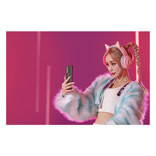 Razer Kraken BT Kitty Edition, rozā - Bezvadu austiņas ar mikrofonu