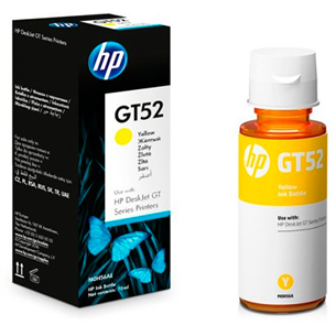 Tinte GT52, HP (Dzeltena)