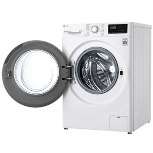 LG, 7 kg, depth 56.5 cm, 1370 rpm - Front Load Washing Machine