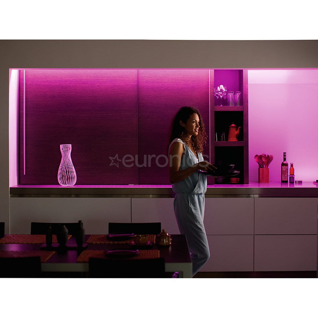 Philips Hue Lightstrip Plus, 1 m, multi colour - Smart Lightstrip Extension