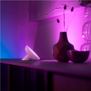 Philips Hue White and Color Ambiance Bloom, balta - Viedā LED lampa