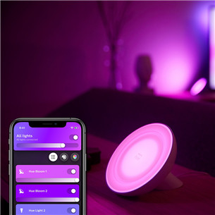 Philips Hue White and Color Ambiance Bloom, white - Smart Table Lamp