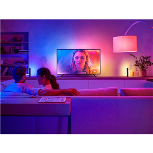 Philips Hue Play Gradient Lightstrip, 75''+ TV, melna - Viedā LED lenta