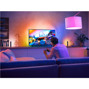 Philips Hue Play Gradient Lightstrip, 75''+ TV, melna - Viedā LED lenta
