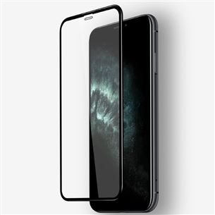 Aizsargstikls Full Glue 5D priekš Apple iPhone 11 Pro Max/XS Max, Fusion