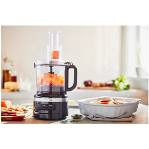 KitchenAid, 1.7 L, 250 W, melna - Virtuves kombains