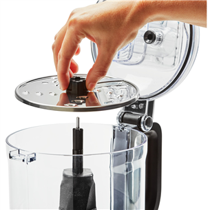 KitchenAid, 1.7 L, 250 W, melna - Virtuves kombains