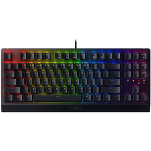 Razer BlackWidow V3 TKL Razer Green Switch, US, черный - Механическая клавиатура RZ03-03490100-R3M1