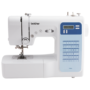 Brother, white/blue - Sewing machine FS60X