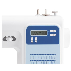 Brother, white/blue - Sewing machine