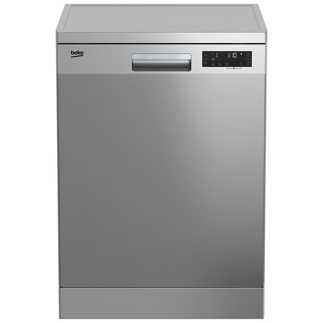 Beko, 14 komplekti, platums 59.8 cm, sudraba - Trauku mazgājamā mašīna