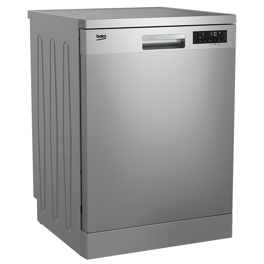 Beko, 14 komplekti, platums 59.8 cm, sudraba - Trauku mazgājamā mašīna