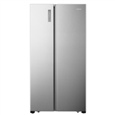 Hisense, No Frost, 519 л, высота 179 см, серебристый - SBS-холодильник