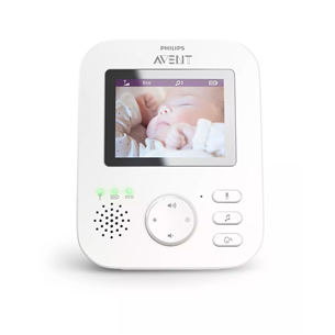 Philips Avent, white/green - Video baby monitor