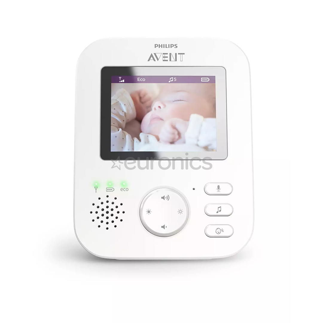 Philips Avent, белый/зеленый - Видеоняня