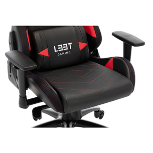 Datorkrēsls spēlēm EL33T Elite V4 Gaming Chair (PU), L33T