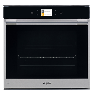 Whirlpool, 73 L, black/inox - Built-in oven