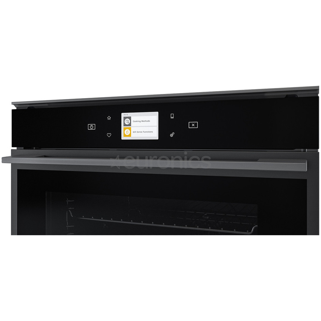 Whirlpool, pyrolytic cleaning, Cook4, 73 L, black - Built-in Oven