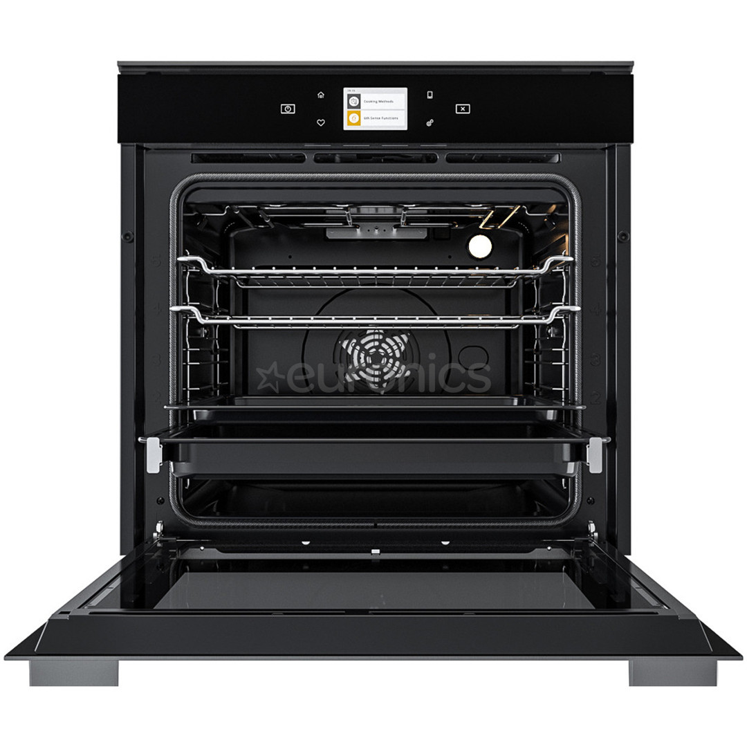 Whirlpool, pyrolytic cleaning, Cook4, 73 L, black - Built-in Oven