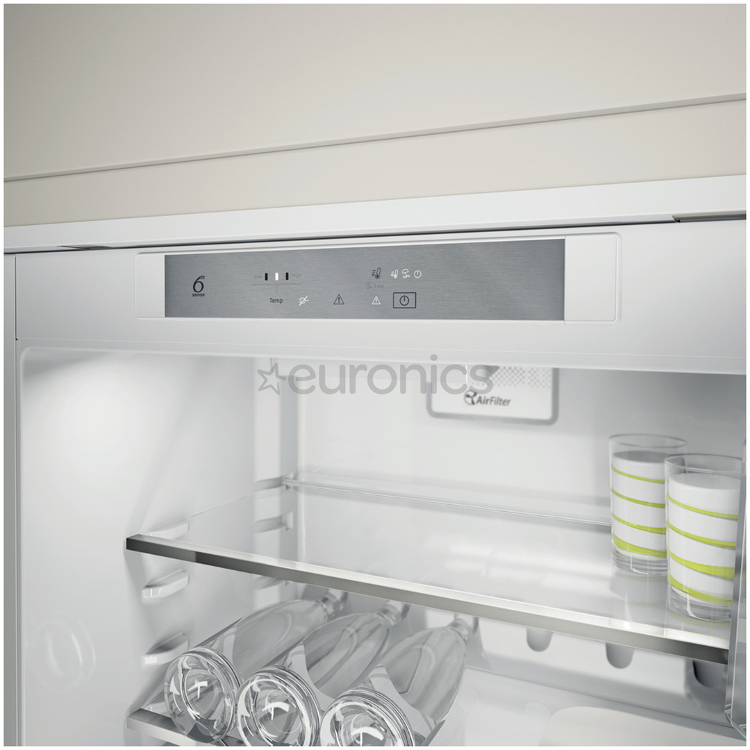 Whirlpool, augstums 194 cm, 400 L - Iebūvējams ledusskapis