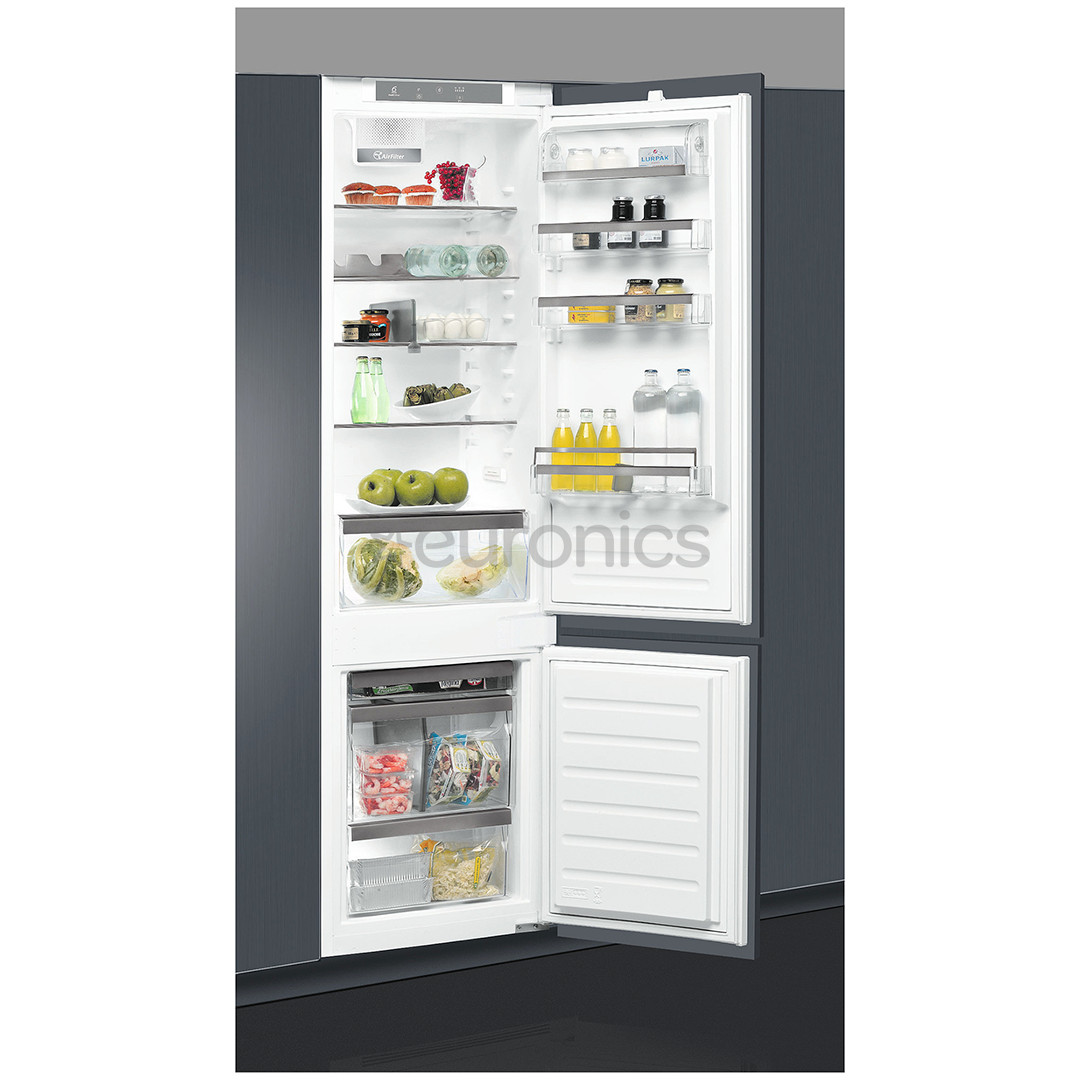 Whirlpool, EnergySaving, 306 L, height 194 cm - Built-in Refrigerator