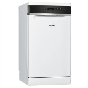 Whirlpool, 10 place settings, white - Freestanding Dishwasher