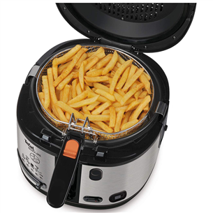 Tefal One Metal, 1900 W, black/silver - Fryer