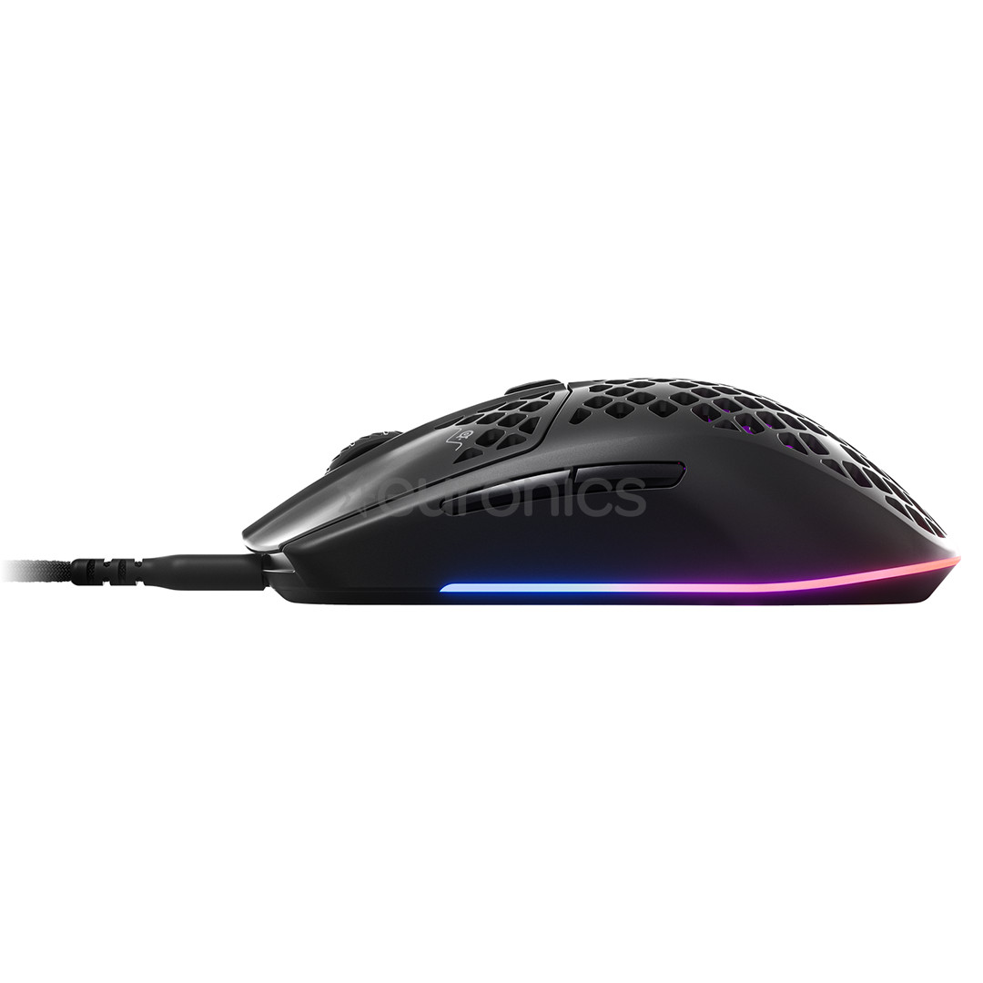 SteelSeries Aerox 3, optiskā, melna - Datorpele ar vadu