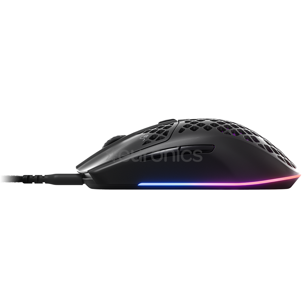 SteelSeries Aerox 3, optiskā, melna - Datorpele ar vadu