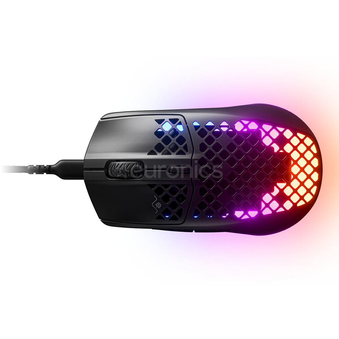 SteelSeries Aerox 3, optiskā, melna - Datorpele ar vadu