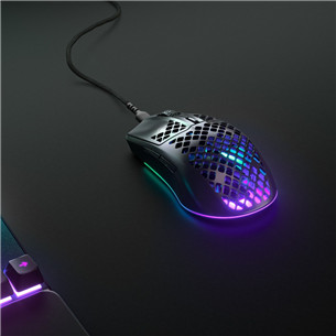 SteelSeries Aerox 3, optiskā, melna - Datorpele ar vadu