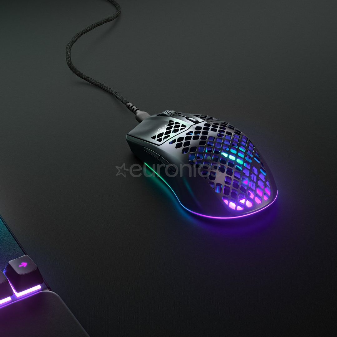 SteelSeries Aerox 3, optiskā, melna - Datorpele ar vadu