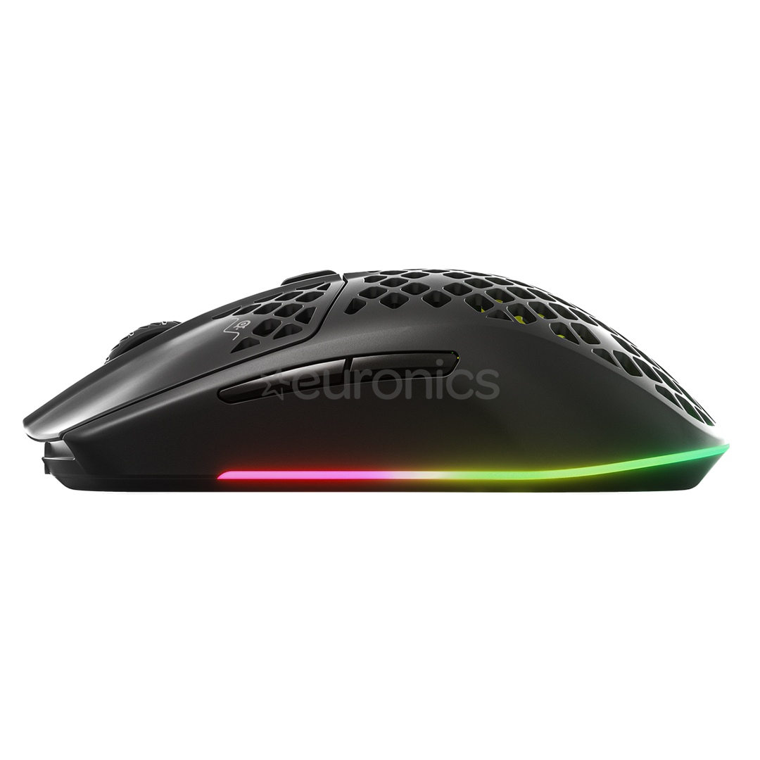 SteelSeries Aerox 3, melna - Bezvadu datorpele