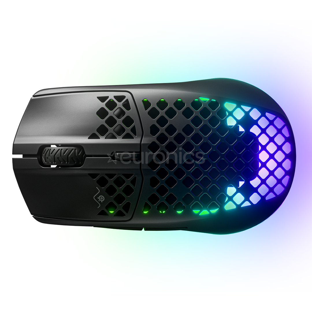 SteelSeries Aerox 3, melna - Bezvadu datorpele