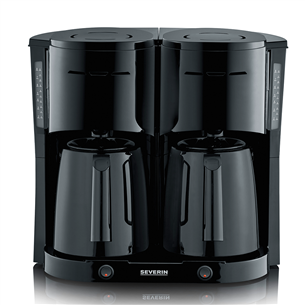 Severin duo, black - Coffee maker