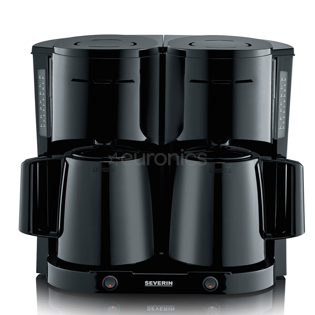 Severin duo, black - Coffee maker