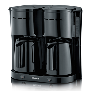 Severin duo, black - Coffee maker