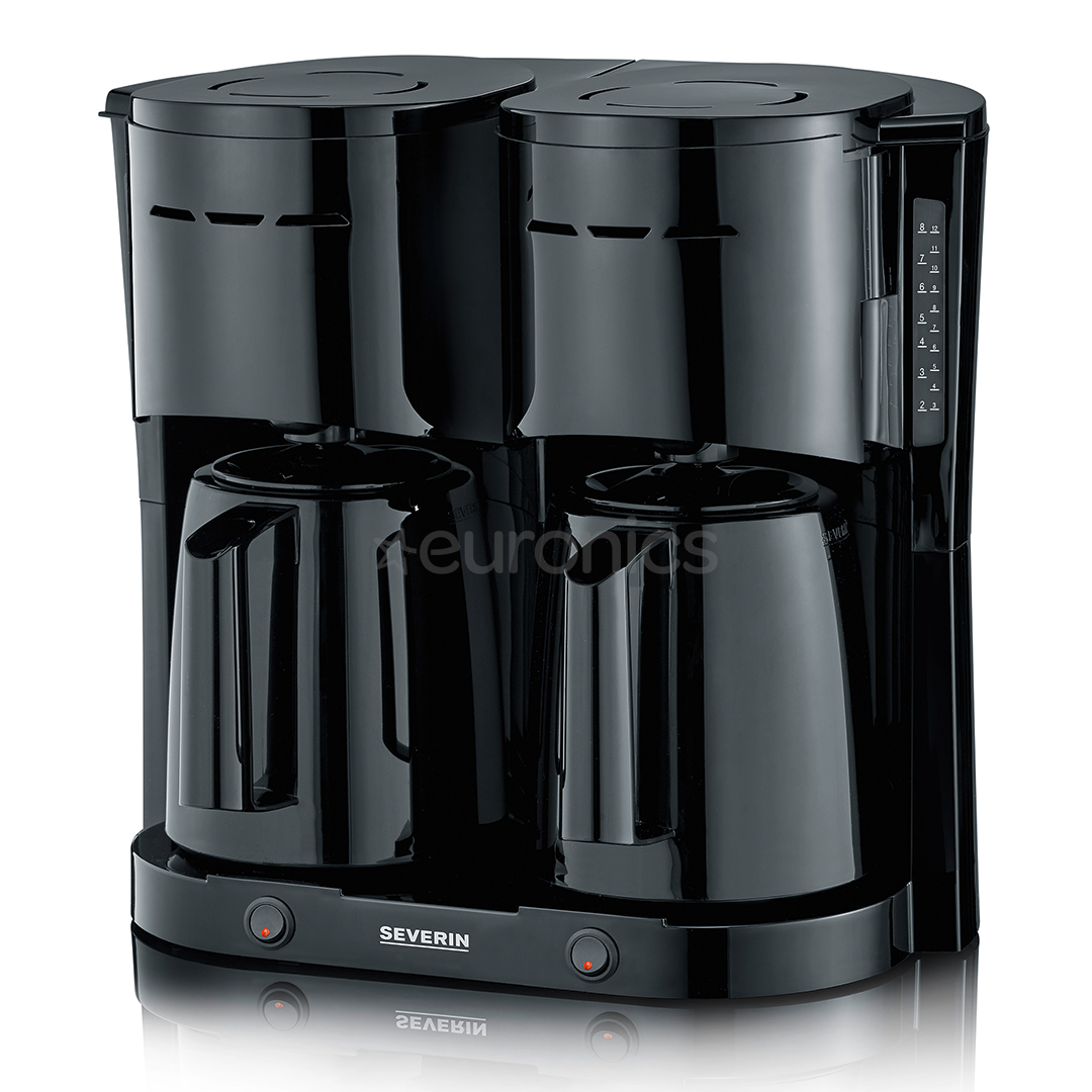 Severin duo, black - Coffee maker