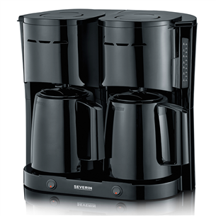 Severin duo, black - Coffee maker