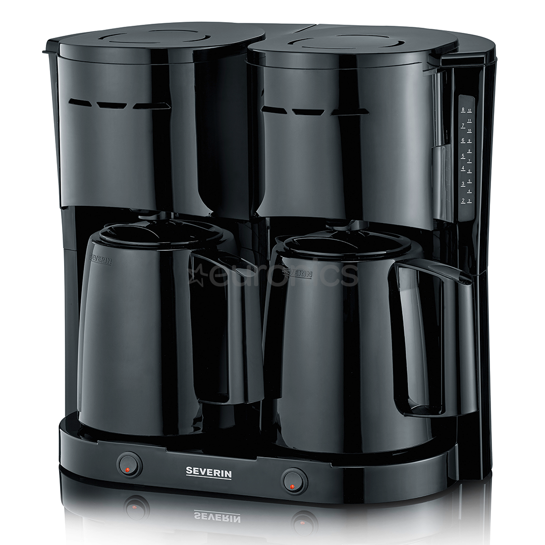 Severin duo, black - Coffee maker