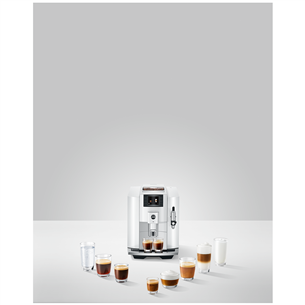 JURA E8 Piano White - Espresso Machine