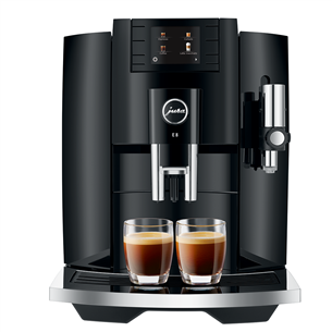 Jura E8 Piano Black, melna - Kafijas automāts 15355B