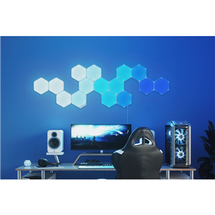 Nanoleaf Shapes Hexagon, 3 paneļi, balta - Viedie gaismas paneļi