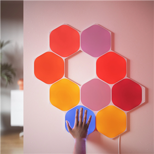 Nanoleaf Shapes Hexagons, 15 панелей, белый - Стартовый комплект умных светильников